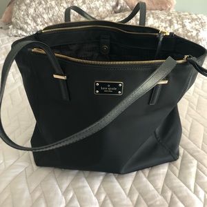 KATE SPADE Black Tote $125 or Best offer!
